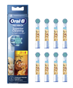 Oral-B PRO Kids 3+ LION KING laste hambaharja otsikud (EB10-8, 8tk)