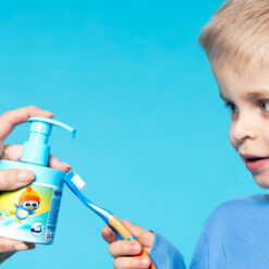 Jordan KIDS hambapasta (pumbaga) lastele piimahammastega (0-5a) 150ml - Pilt 3