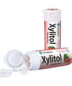 Närimiskumm Miradent 100% Xylitol ARBUUS (30g, pakis 30tk)