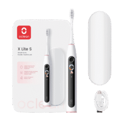 Oclean X Lite Grey Set elektriline hambahari HALL (1 otsik + Reisivutlar)