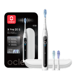 Oclean X Pro 20 Set elektriline hambahari VALGE (3 otsikut, reisivutlar)