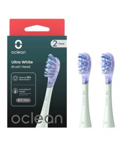 Oclean X Ultra WHITE tugevad valgendavad hambaharja otsikud UW01 (ROHELINE, 2tk)