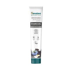 HIMALAYA Whitening Antiplaque valgendav hambapasta (Aktiivsüsi ja Mustköömne õli) 75ml - Pilt 2