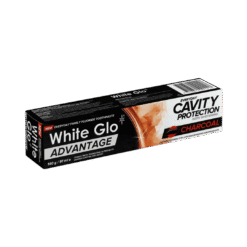 White Glo Advantage Cavity Protection Charcoal valgendav hambapasta aktiivsöega 91ml