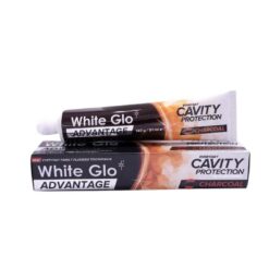 White Glo Advantage Cavity Protection Charcoal valgendav hambapasta aktiivsöega 91ml - Pilt 2