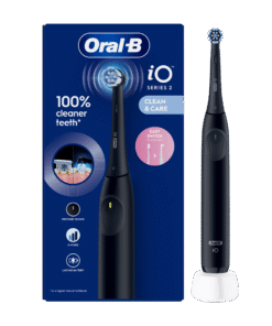 Oral-B iO2 elektriline hambahari Night Black (3 intensiivsust)