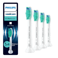 Philips Sonicare C1 ProResults hambaharja otsikud hambakatu vastu HX6014/87 (4 tk)