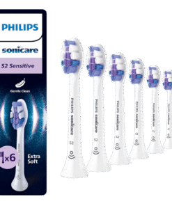 Philips Sonicare S2 Sensitive (Ultra Soft) ülipehmed hambaharja otsikud HX6056/87 (6tk)