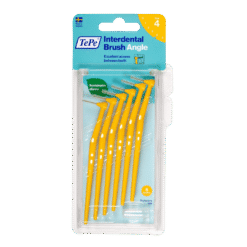 TePe ANGLE 0,7 mm hambavaheharjad KOLLANE (4 suurus, 6 tk pakis - pika pidemega interdentaalhari)