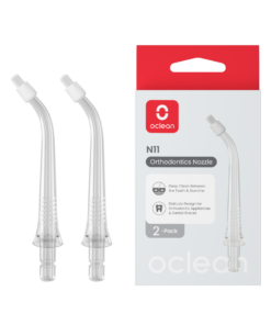 Oclean W10 irrigaatori ortodontilised otsikud (2 otsikut)