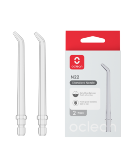 Oclean W10 Lite irrigaatori otsikud STANDARD (2 otsikut)