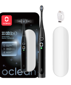 Oclean X KIDS S Black elektriline hambahari noortele MUST (alates 6a)