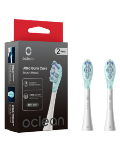 Oclean X Ultra GUM CARE pehmed hambaharja otsikud UG03 (VALGE, 2tk)