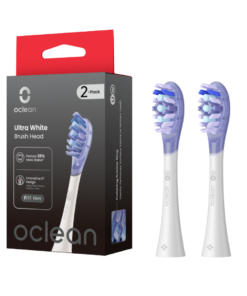 Oclean X Ultra WHITE tugevad valgendavad hambaharja otsikud UW03 (VALGE, 2tk)
