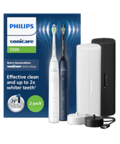 Philips Sonicare 5500 elektriline hambahari HX7119/01 VALGE + MERESININE (2 käepidet)