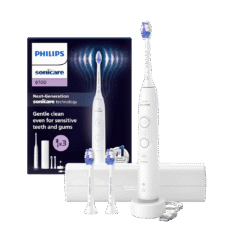 Philips Sonicare 6100 elektriline hambahari HX7400/02 VALGE (2 režiimi, 3 otsikut) + Reisivutlar
