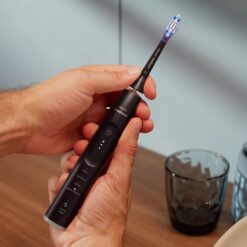 Philips Sonicare 7100 elektriline hambahari HX7421/01 MUST (4 režiimi, 1 otsik) + Reisivutlar - Pilt 5
