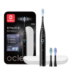 Oclean X Pro 20 Set elektriline hambahari Must (3 otsikut, reisivutlar)