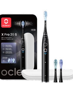 Oclean X Pro 20 Set elektriline hambahari Must (3 otsikut, reisivutlar)