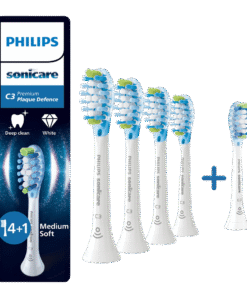 Philips Sonicare Premium Plaque Defence C3 hambaharja otsikud HX9045/87 (VALGE, 5 tk)