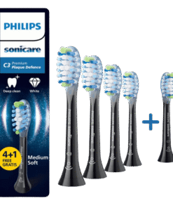 Philips Sonicare Premium Plaque Defence C3 hambaharja otsikud HX9045/88 (MUST, 5 tk)