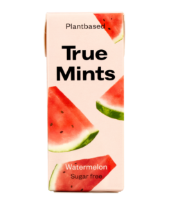 True Mints ARBUUS naturaalsed pastillid ksülitooliga