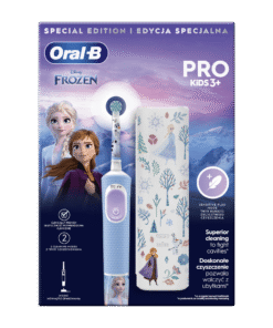 Oral-B Vitality Pro FROZEN elektriline hambahari lastele al. 3a (2 režiimi) + Reisivutlar