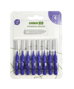 ORBIS 1,1mm hambavaheharjad LILLA (8tk pakis, interdentaalhari)