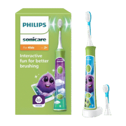 Philips Sonicare FOR KIDS elektriline hambahari lastele ROHELINE (al. 3a) HX6352/11