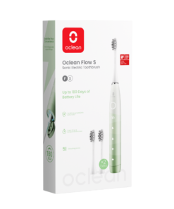 Oclean Flow S Green elektriline hambahari ROHELINE (3 otsikut)