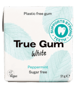 True Gum närimiskumm White Peppermint ja ksülitooliga