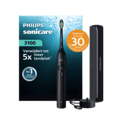Philips Sonicare 3100 elektriline hambahari HX4033/32 MUST (1 režiim, 1 otsik) + Reisivutlar