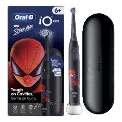 Oral-B iO Kids SPIDERMAN elektriline hambahari lastele al. 6a (3 intensiivsust) + Reisivutlar