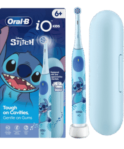 Oral-B iO Kids STITCH elektriline hambahari lastele al. 6a (3 intensiivsust) + Reisivutlar