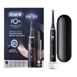 Oral-B iO6 elektriline hambahari Black Lava (5 režiimi, ekraan)
