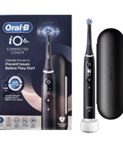 Oral-B iO6 elektriline hambahari Black Lava (5 režiimi, ekraan)