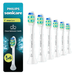 Philips Sonicare i InterCare (Medium) hambaharja otsikud HX9006/87 (VALGE, 6 tk)