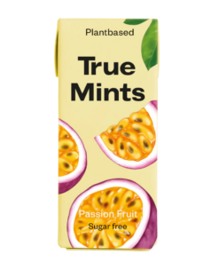 True Mints PASSIONFRUIT naturaalsed pastillid ksülitooliga