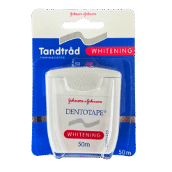 Johnson & Johnson valgendav hambaniit Dentotape Whitening 50m