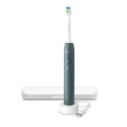 Philips Sonicare 3100 elektriline hambahari HX4033/26 ROHELINE (1 režiim, 1 otsik) + Reisivutlar - Pilt 5