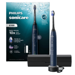 Philips Sonicare 6100 elektriline hambahari HX7403/08 TUMESININE (2 režiimi, 1 otsik) + Reisivutlar