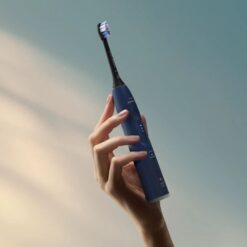 Philips Sonicare 6100 elektriline hambahari HX7403/08 TUMESININE (2 režiimi, 1 otsik) + Reisivutlar - Pilt 3