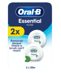 Oral-B Essential Floss MINT hambaniit (vahatatud, 2x50m)