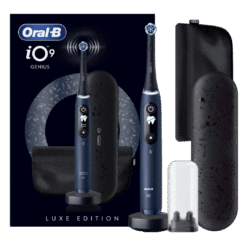 Oral-B iO9 Genius elektriline hambahari Sapphire Blue (7 režiimi, kiirlaadija) - Luxe Edition