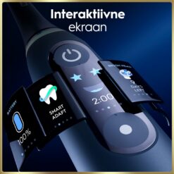 Oral-B iO9 Genius elektriline hambahari Sapphire Blue (7 režiimi, kiirlaadija) - Luxe Edition - Pilt 7