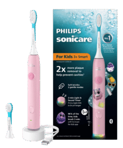 Philips Sonicare FOR KIDS 3+ Smart elektriline hambahari lastele HX6600/11 (ROOSA)