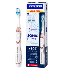 TRISA Sonicpower Complete Protection elektriline hambahari Medium (1 režiim, 3 harjapead)