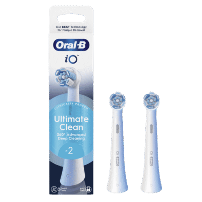 Oral-B iO Ultimate Clean White hambaharja otsikud VALGE (CW-2, 2tk)