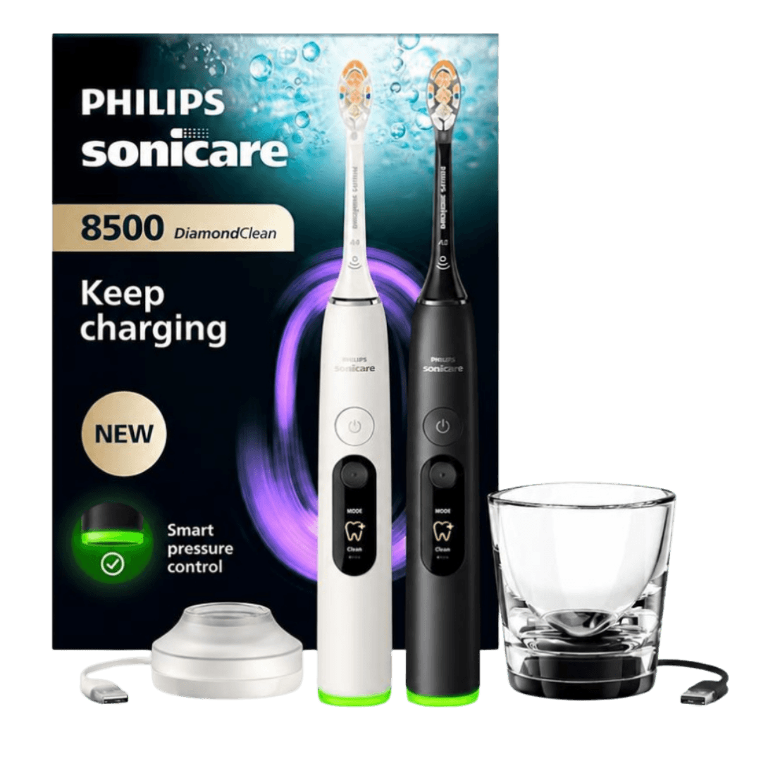Philips Sonicare DiamondClean 8500 elektriliste hambaharjade komplekt (HX8596/21)