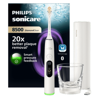 Philips Sonicare DiamondClean 8500 Powder White elektriline hambahari (HX8513/11)